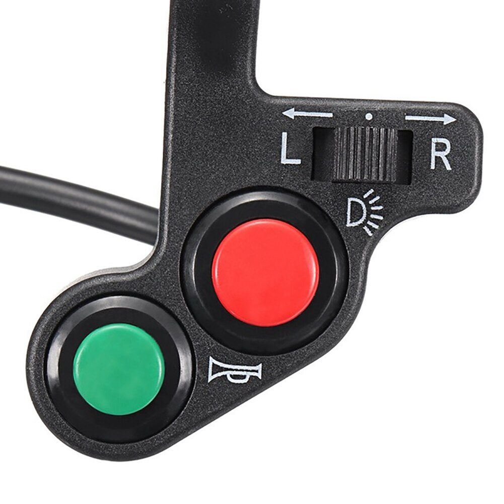 3 in 1 Motorcycle Headlight Horn Turn Signal Light Indicator Control Switch