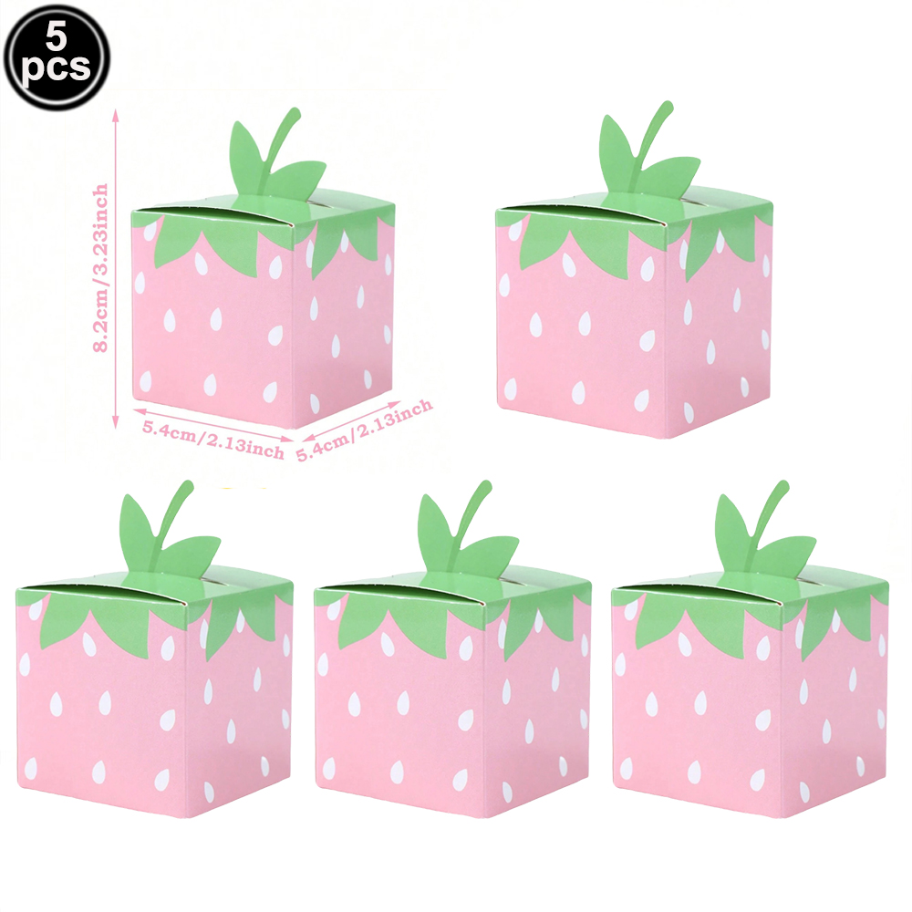 Aardbei Thema Feestservies Set Papieren Borden Servetten Plastic Tafelkleed Zomer Fruit Feest Verjaardag Babyshower Benodigdheden: WIT