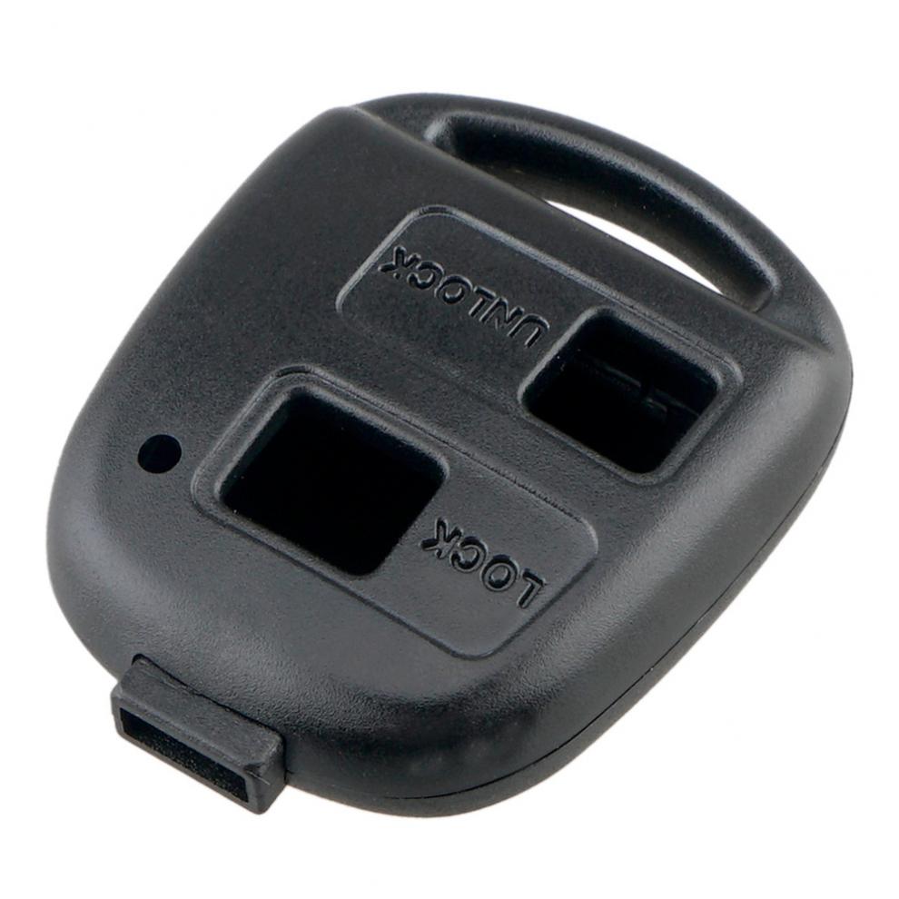 2 Buttons Universal Pad Switch Remote Car Key Shell Case Fit for Toyota RAV4 Yaris Prado Corolla Land Cruiser Previa Tarago