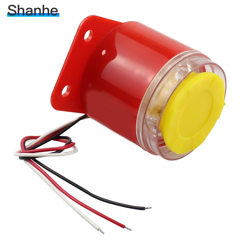 12V Alarm Buzzer 3 sounds alarm sound + fire alarm + ambulance alarm Industrial Continuous Sound without indicator lights