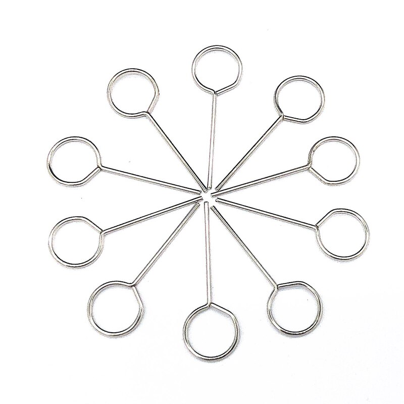 500pcs/lot Sim Card Tray Pin Eject Removal Tool Needle Opener Ejector For Mobile phone