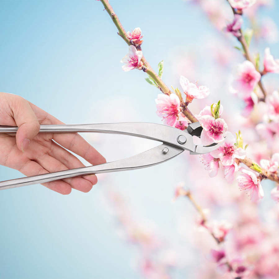 Tree Cutter 28cm Stainless Steel Branch Cutter Concave Cutter Bonsai Tools Garden Pruning Shears Cutting Tool
