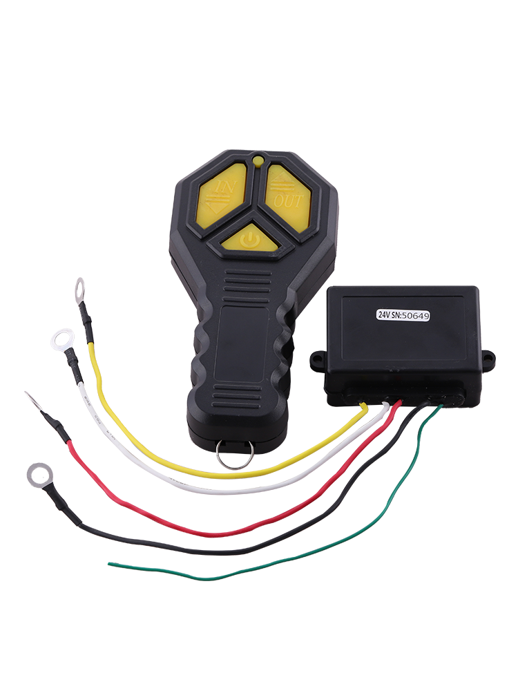 2.4G Dual wireless remote control Switch Set Easy to Install Durable Winch Remote Control Spare Parts for Truck Vehicle UTV ATV: Pink