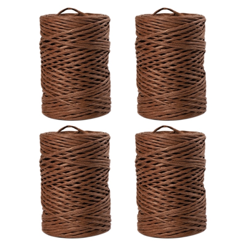 4 Rolls 2mm 50 Yards Floral Wire Vine Wire Bind Wire Rustic Craft Wire Wrapping Wire for Flower Bouquets