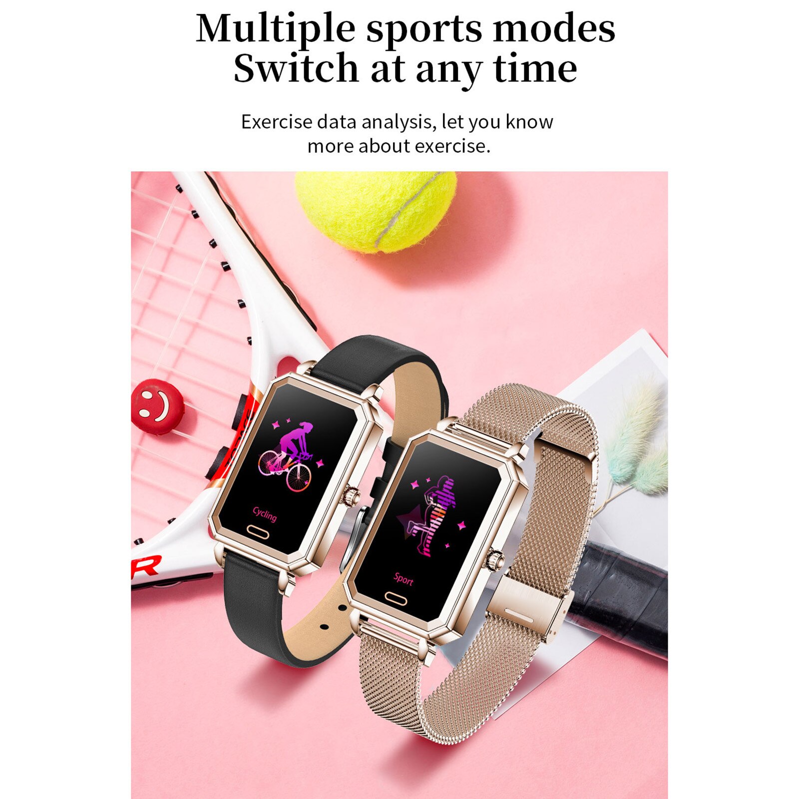 Wonderful Smart Sports Band Fitness Tracker Heart Rate Sleeping Monitor Wristband Waterproof Message Push Camera Control