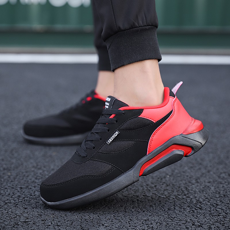 winter Men Tennis Shoes cool Sport Shoes Male Stability Athletic Sneakers lace up Height Increasing Trainers