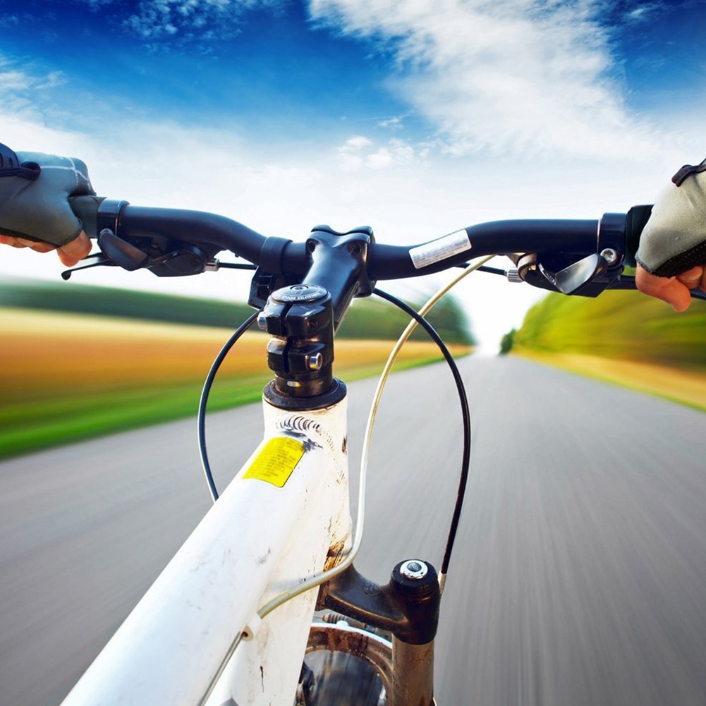 2pcs Sports Mountain Riding Bike Rubber Soft Ergonomic Smooth Accessories Antislip Cover Cycling Bicycle Grips Bar End