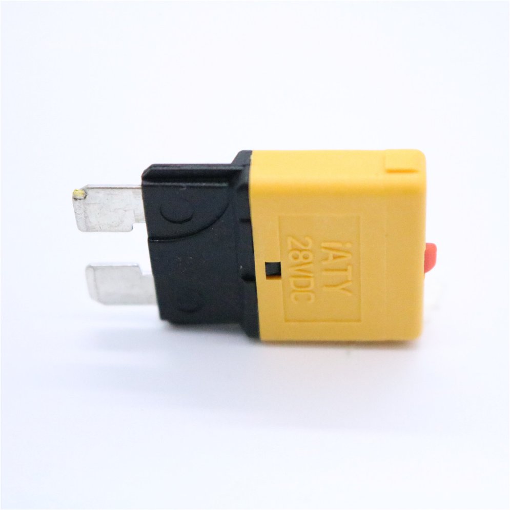 20 Amp 28V DC Circuit Breaker Car Blade Fuses Automotive Manual Reset Fuse Auto Insurance Tablets Overload Protecting Device