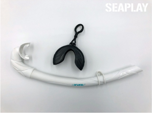 Seaplay ren farve foldbar vejrtrækning dykning våd-snokel dykning undervands dykning våd snorkel dykning: Hvid