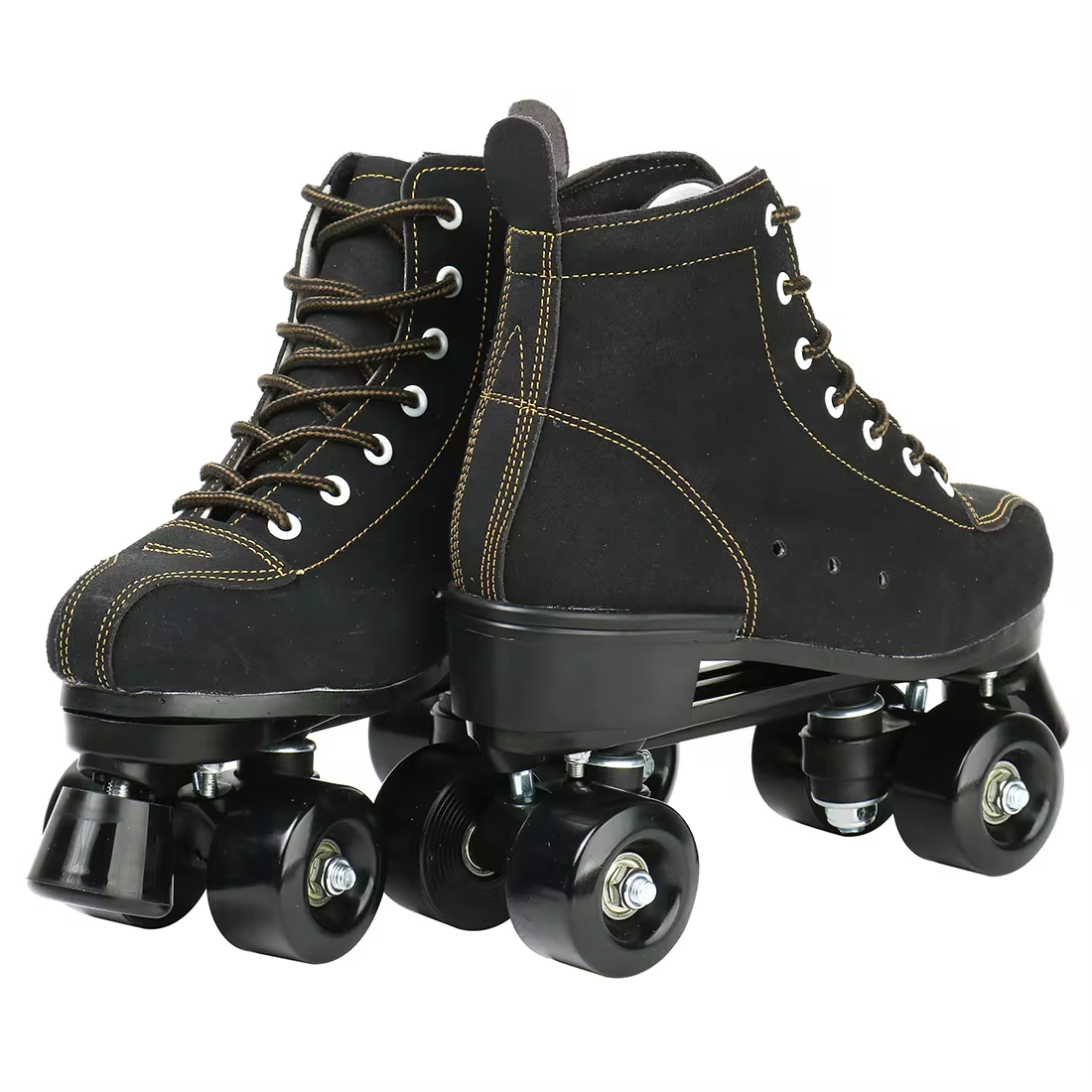 Größe 40, 41 42 43 45, zweireihige Rollschuhe für Damen und Herren, Erwachsene, blinkende 4-Räder-Skateschuhe, draussen-skaten-Quad-Turnschuhe