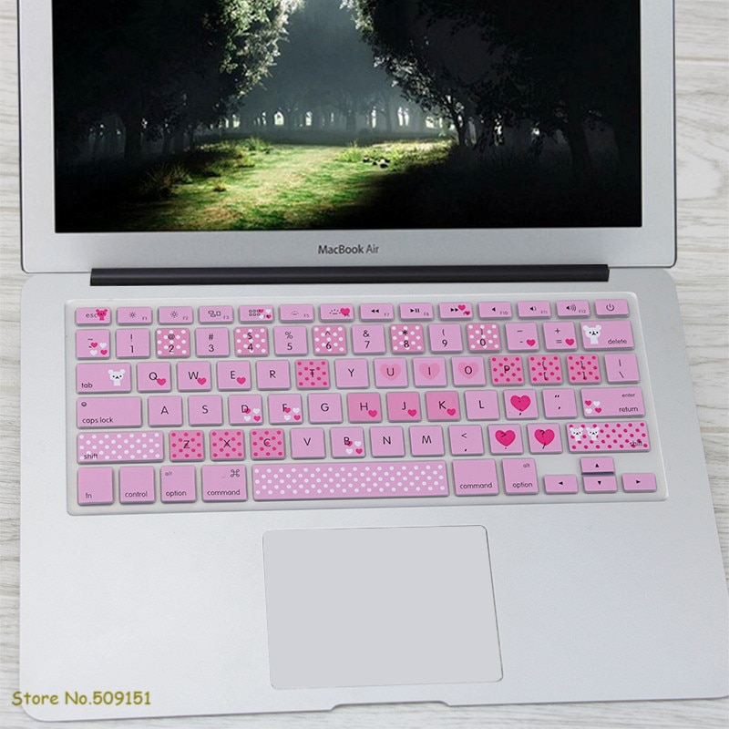 Us engelsk tastatur cover til apple mac macbook pro 13 15 17 air retina 13 keyboard protector skin  a1466 a1369 a1502 a1278 a1398