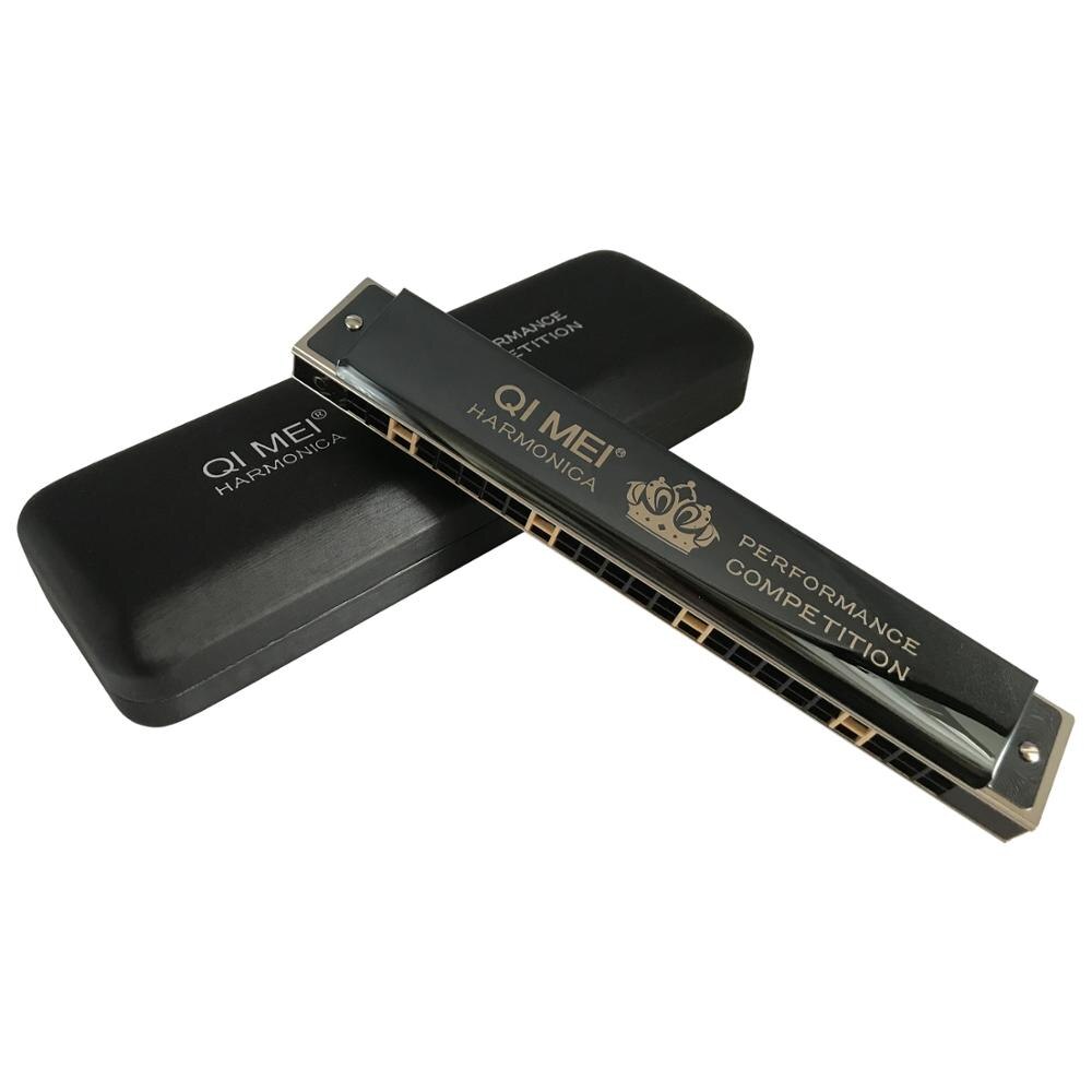 QIMEI 24 hole harmonica, key of C