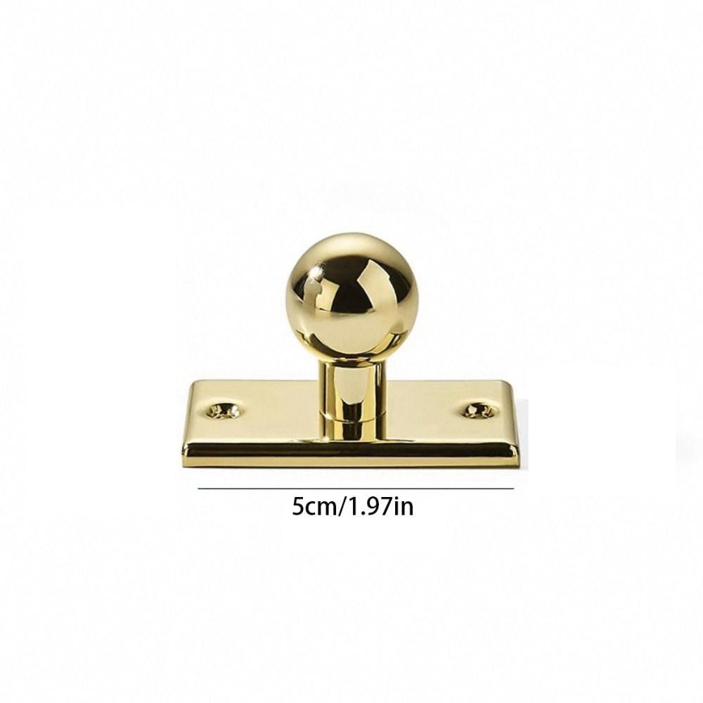 Ronde bolvormige gouden ronde handgreep zilveren vintage stijl meubelgreep messing afwerking gouden schoenenkastgreep