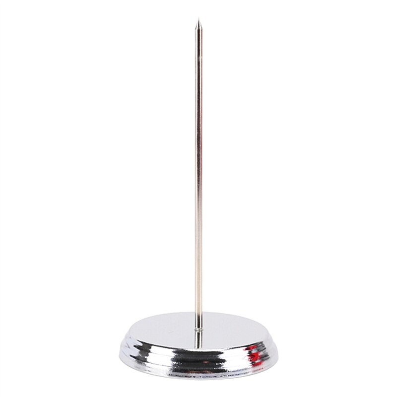 Deli 0241 Bill fork desk memo fork clip Metal bill fork memo paper fork clip