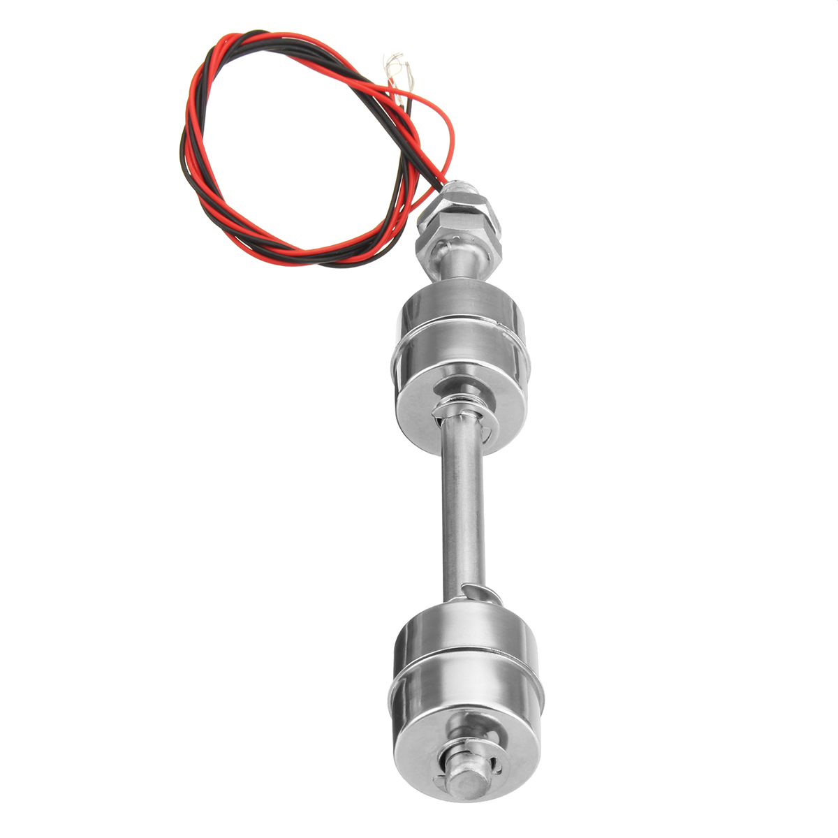 150mm Silver Double Ball Liquid Float Switch Water Level Sensor 304 For Fish Tank Pool