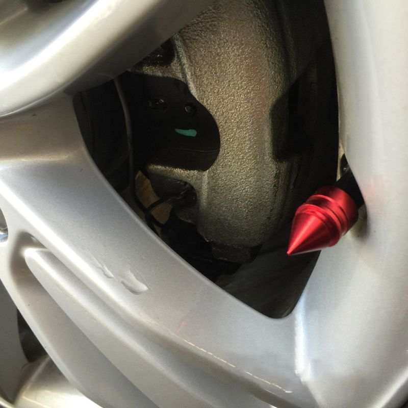 4 st bil auto aluminium däck fälg ventil hjul luftport stjälkar lock täcka tillbehör