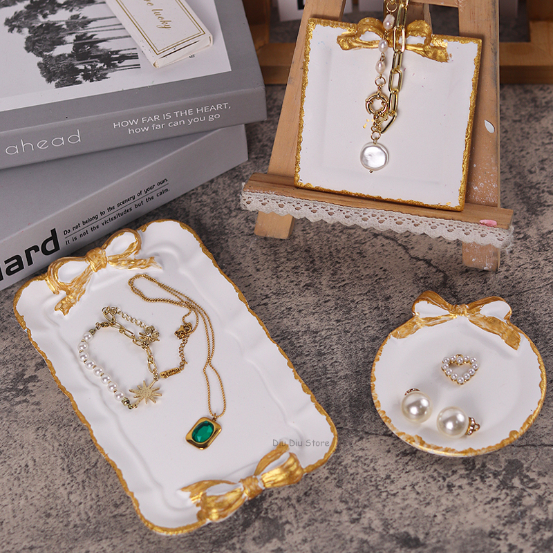 Bandeja de encaje de arco, molde de silicona, bricolaje, molde de fundición de yeso de cemento de hormigón, Cenicero, posavasos, fabricación de yeso de cristal, artesanía de decoración del hogar