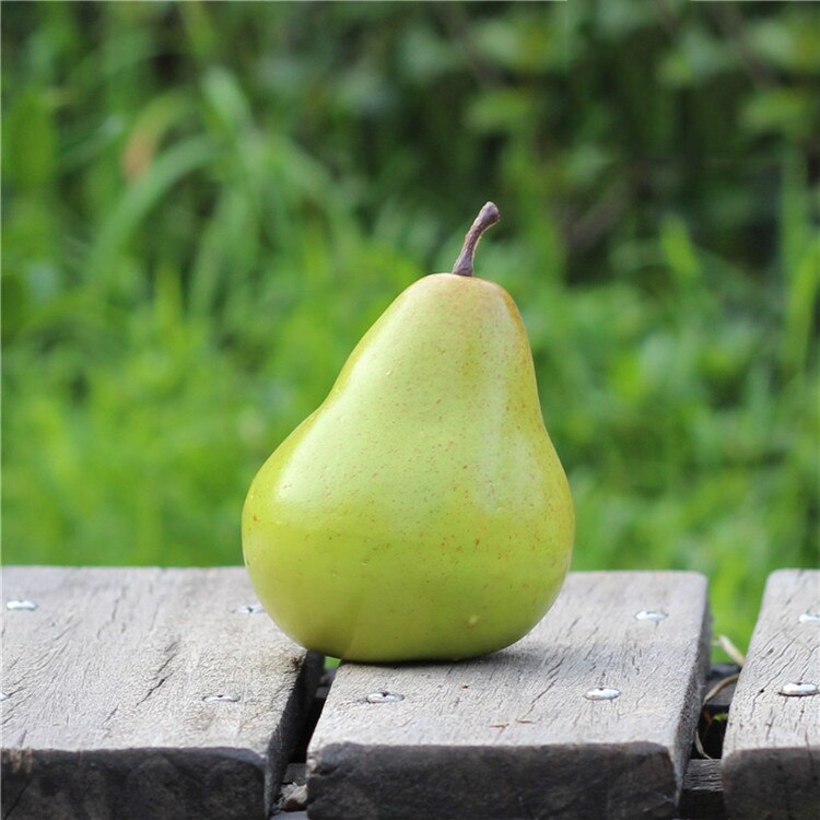 4 Best Artificiale Pera Verde Decorativo Fruit-4x3 pollici