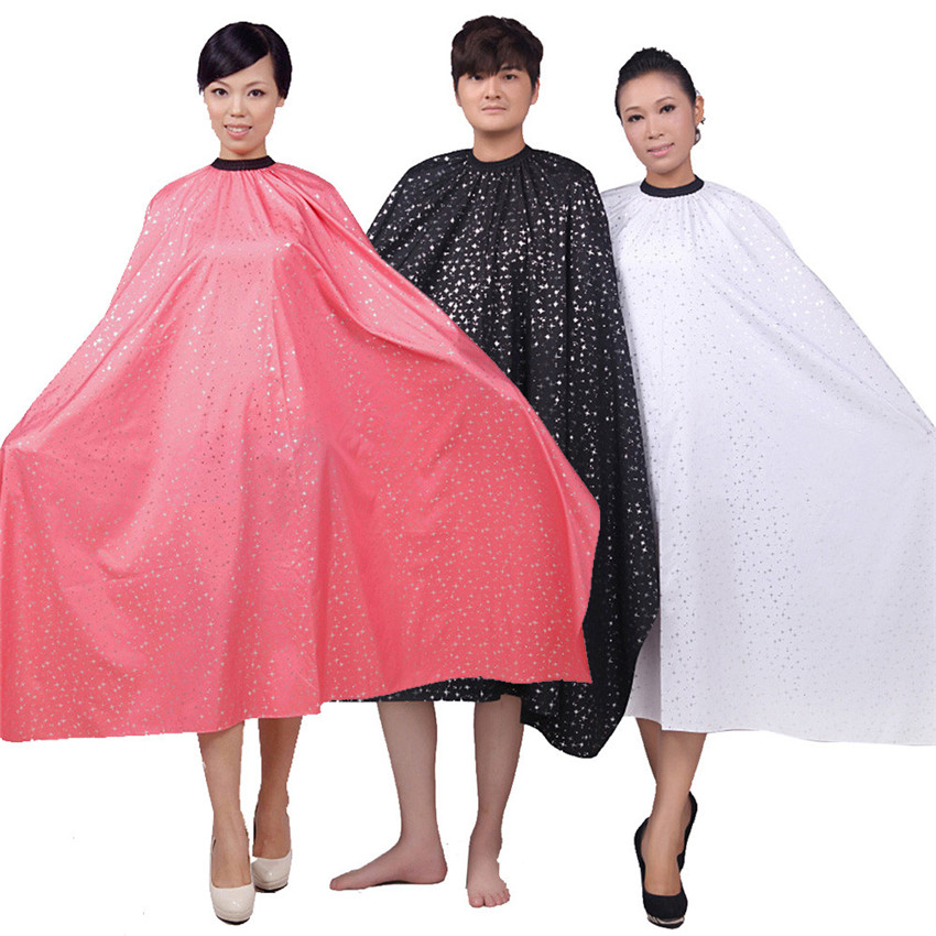 Cutting Hair Waterproof Cloth Salon Barber Gown Cape Hairdressing Hairdresser Suitable for hairdressing, hair dye #0404