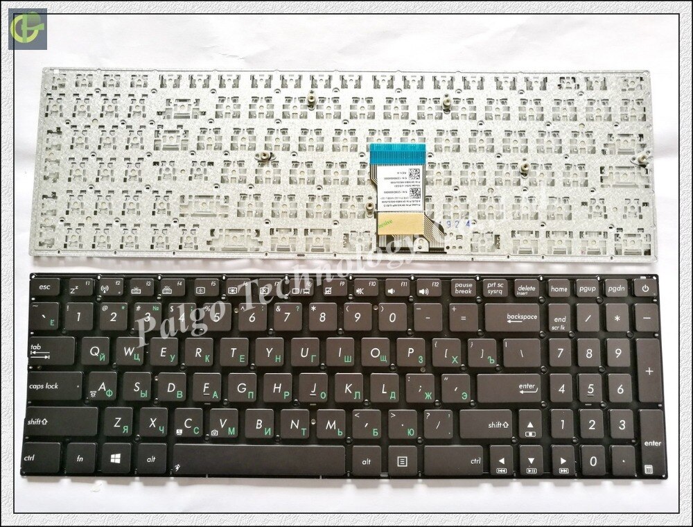 Russische Toetsenbord voor ASUS N501 N501J N501JM N501V N501VW UX501 RU toetsenbord