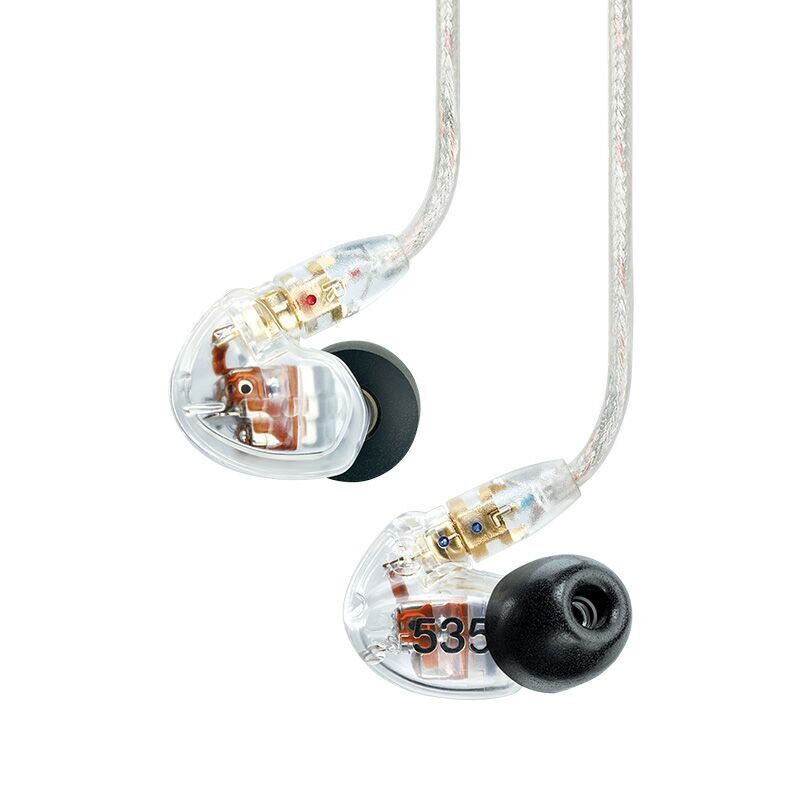 Headsets Brand SE535 Detachable earphone Hi-fi stereo Headset SE 535 In ear Earphones Separate Cable with Box VS SE215
