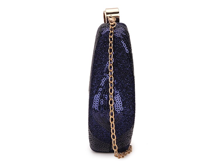 Luksus sommerfuglspenne kvinner paljetter stripete vesker og vesker fest bryllup clutch bag skulder kjede bag mini bolsa