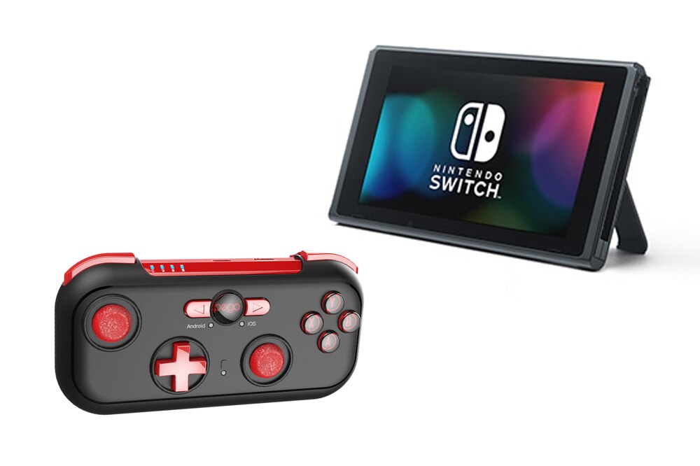iPega PG-9085 PG 9085 Bluetooth Gamepad Joystick Pad Red Wizard Wireless Game Controller for Android/ iOS/ Nintendo/ Switch