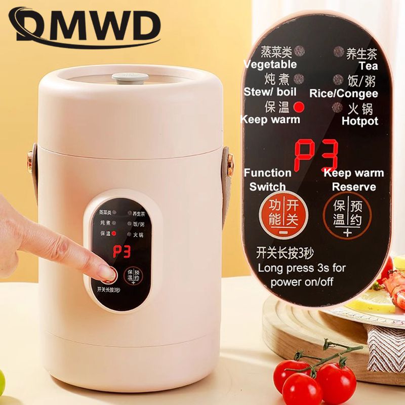 110v 220v bærbar riskoger 1.2l stk. keramisk glasurbeklædning multikoger intelligent gryderet kop non-stick ramen gryde slowcooker