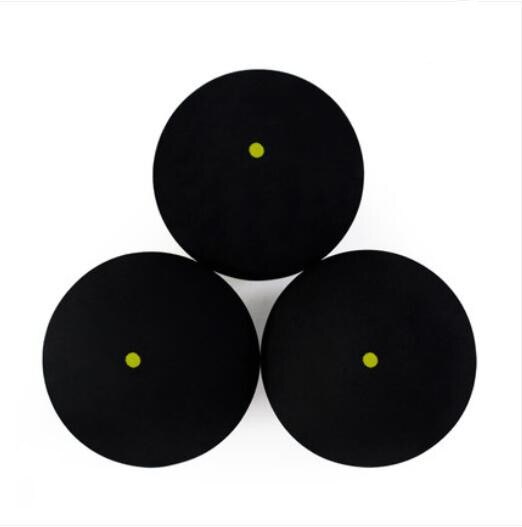 suzakoo 1pcs yellow point squash ball slow type training game