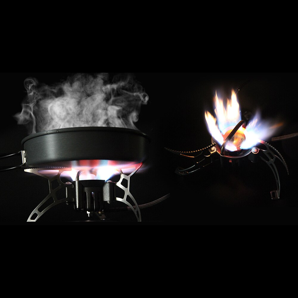 APG Outdoor Gasoline Stoves with Fuel Bottle Camping Oil And Gases Furnace Outdoor Stoves Heads Camping Equipment Cookware