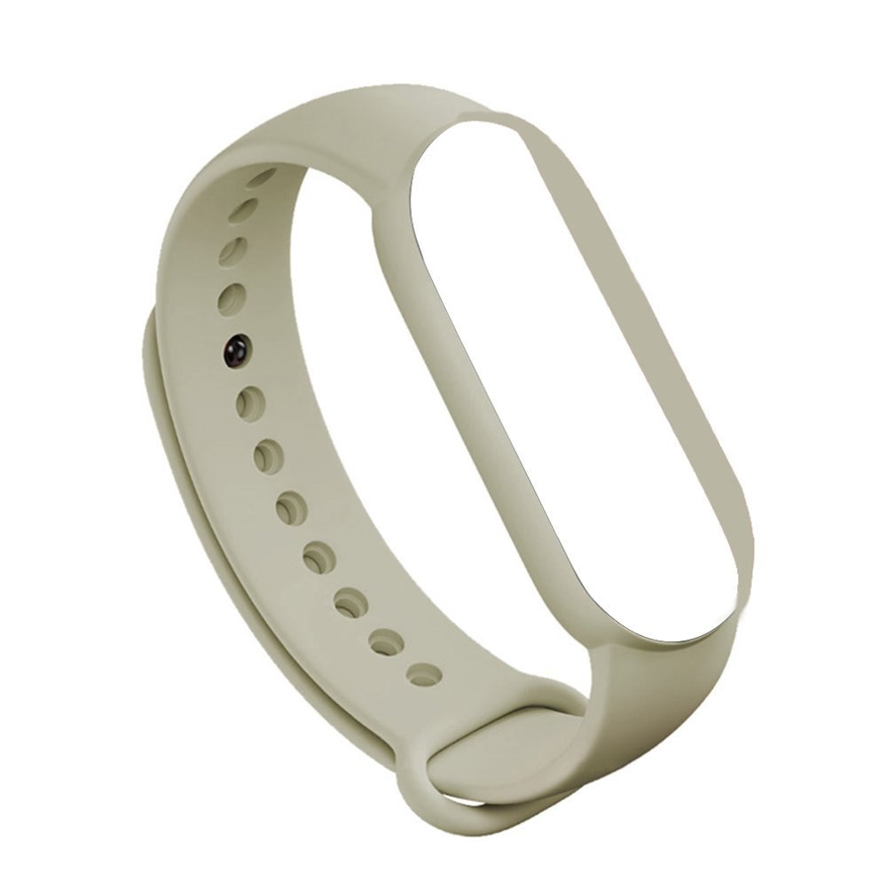 Adatto Per Mi Band 5 Wristband di Ricambio Cinghia Del Wristband Del Braccialetto Della Cinghia di Fitness Tracker Wristband: Grigio