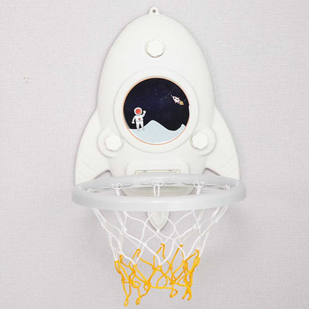 Punch Free Basketball Hoop Kit High Strength Anti Corrosion Durable Adjustable Height Basketball Backboard Set