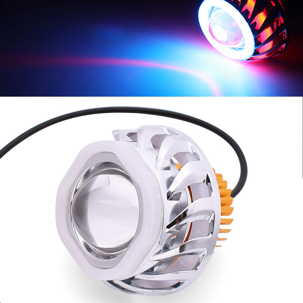 Für KTM exc-f 525 xc Suzuki GSF600 gsf 600 650S Bandit Motorrad LED Licht Engel Auge Scheinwerfer motorrad Projektor Scheinwerfer