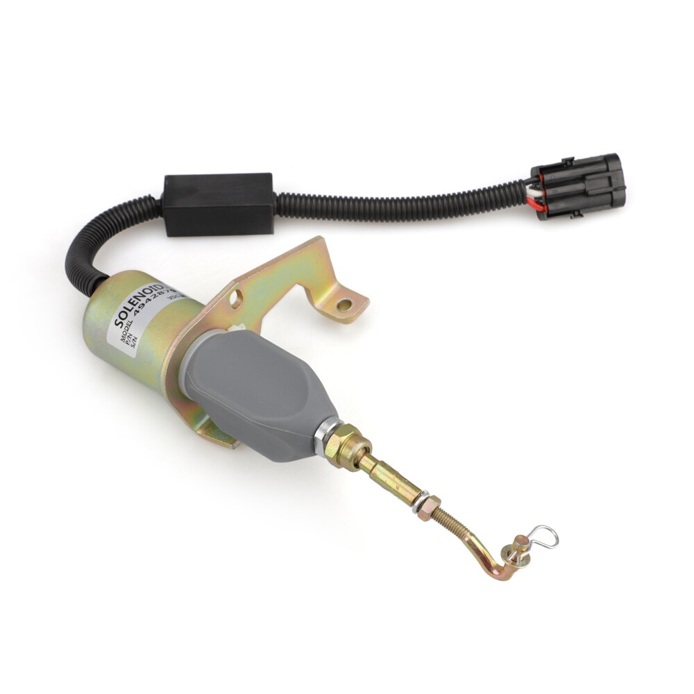 24 Volt Fuel Shutoff Solenoid for Cummins 6BT 6BTA 5.9L 4BT 4BTA 5295567 4942879
