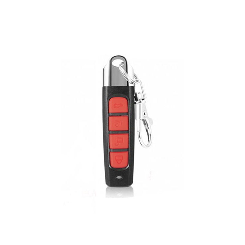 Universal Button 433MHZ Remote Control Garage Gate Door Opener Remote Control Clone Cloning Code Car Key Burglar Alarm: as shown G