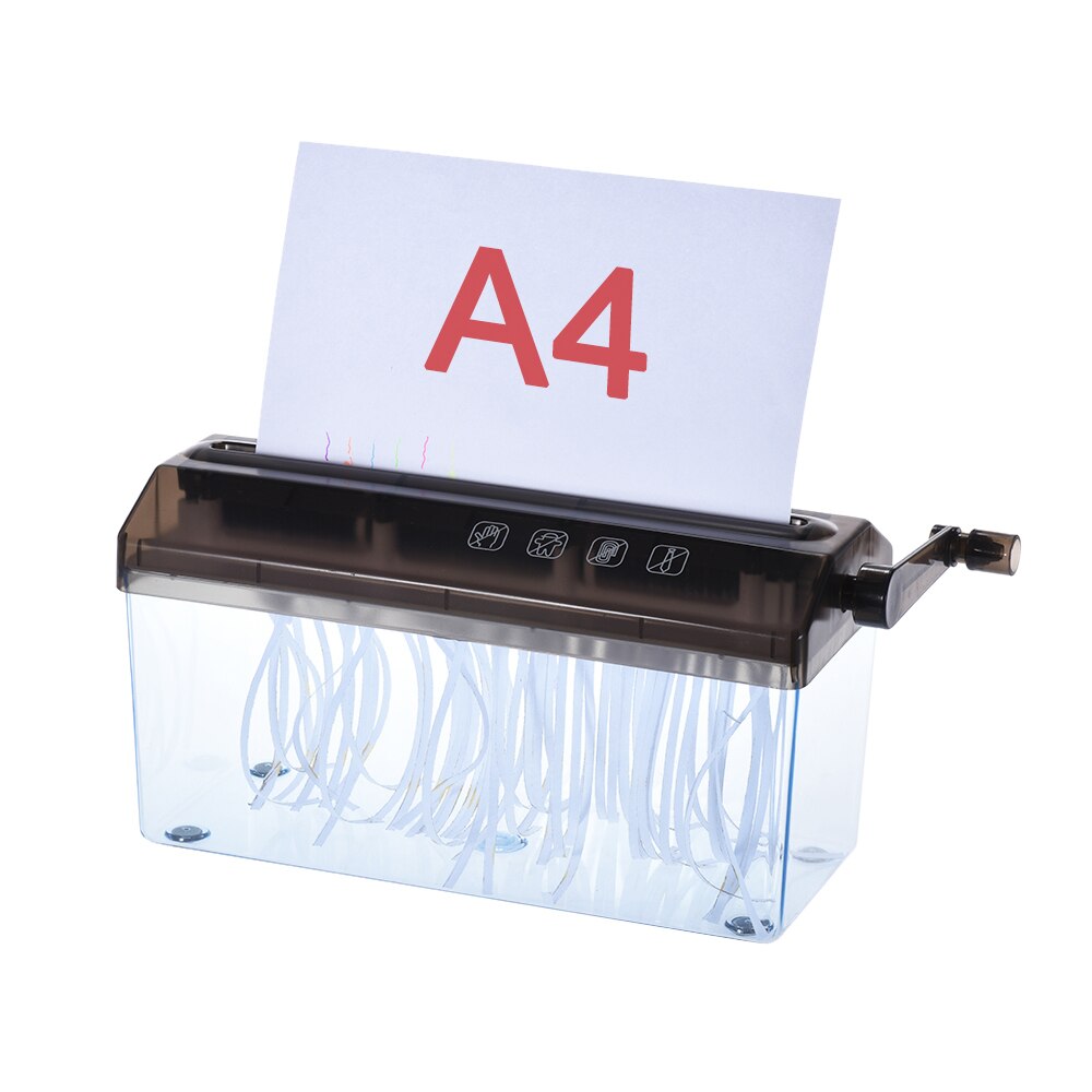 A4 9 "Manual Hand Papier Shredder Document Bestand Handgemaakte Straight Snijmachine Tool Voor School Office Thuisgebruik