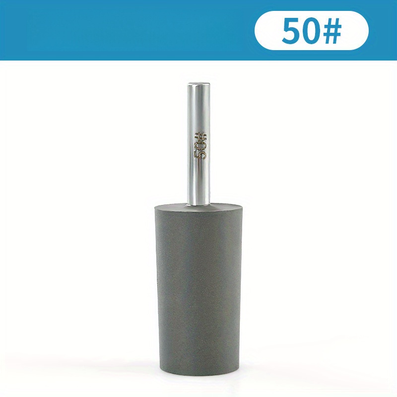 1pcs 50-1500Grit with 6mm Shank Diamond Resin Grinding Head Cylindrical Small Grinding Wheel Stone Relief Polishing Stone: Brown