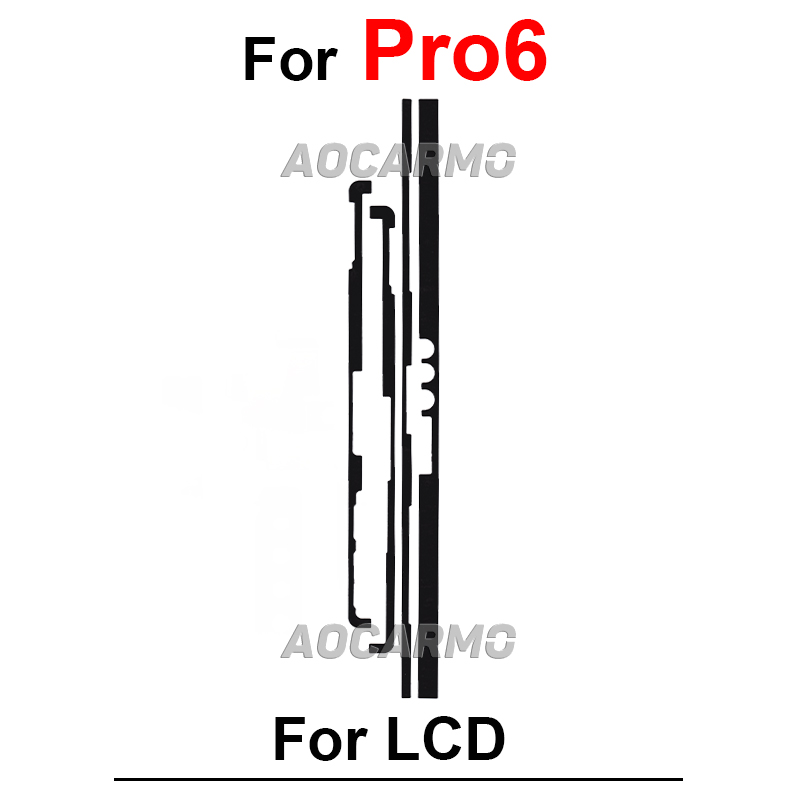 Do Surface Pro 3 4 5 6 7 GO1 GO2 Book 1 3 Book2 Book3 13,5 15 cali Przedni klej samoprzylepny Naklejka na wyświetlacz LCD Pro4 Pro5 Pro7 Pro9: Pomarańczowy
