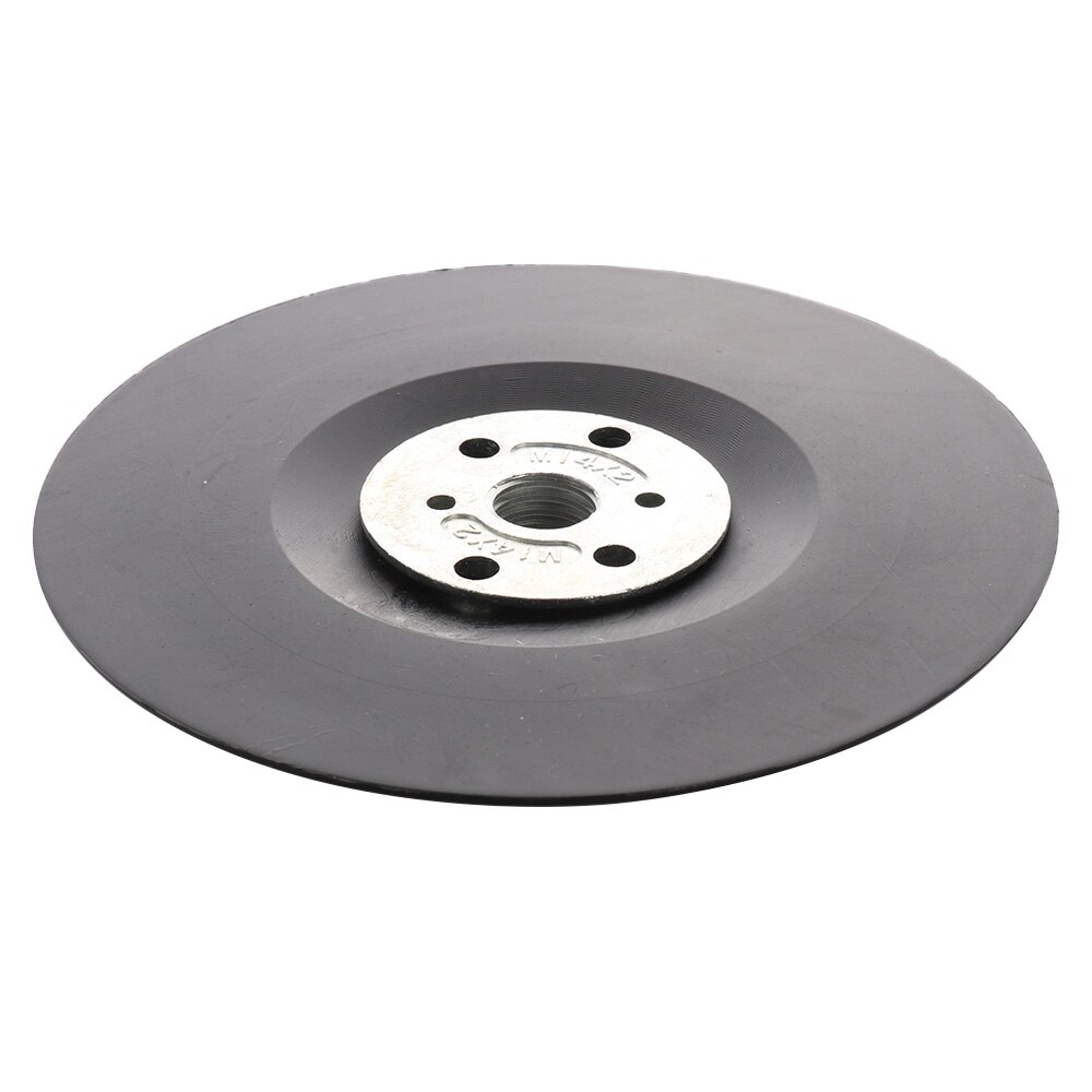 Backing Pad 5 Inch Angle Grinder M14 Backing Pad Polishing Pad for Fibre Sanding Disc Abrasive Woodworking Accessories Supplies