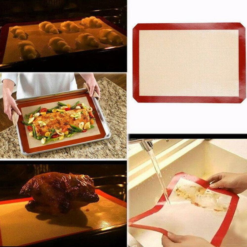 Silicone Macaron Baking Mat - For Bake Pans - Macaroon/Pastry/Cookie - Nonstick Making Grade O8B9