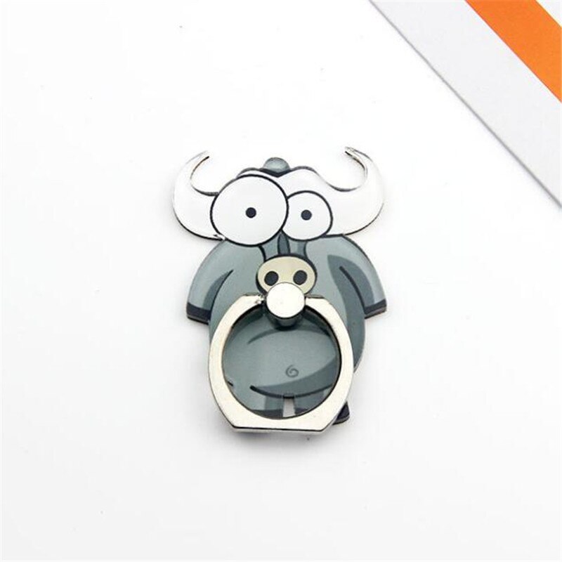 UVR Reuse Elephant ZOO Giraffe Holder Finger Ring Mobile Phone Stand Holder For iPhone/Samsung/Xiaomi Ring All Phone Holder: H