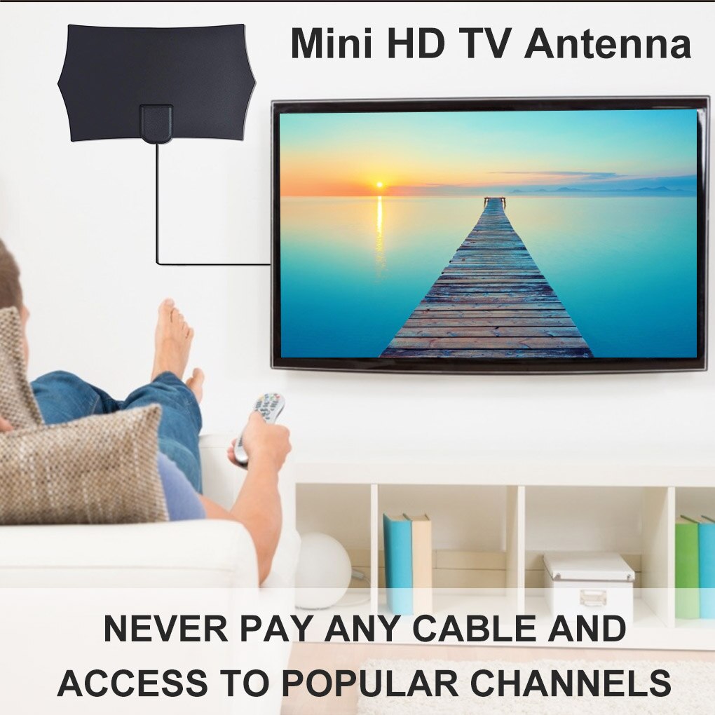 Antenne Verstärker 300 Meile Palette HD 4K TV Antenne 1080P Digital TV Stick Digitale Indoor HDTV Signal Empfänger verstärker