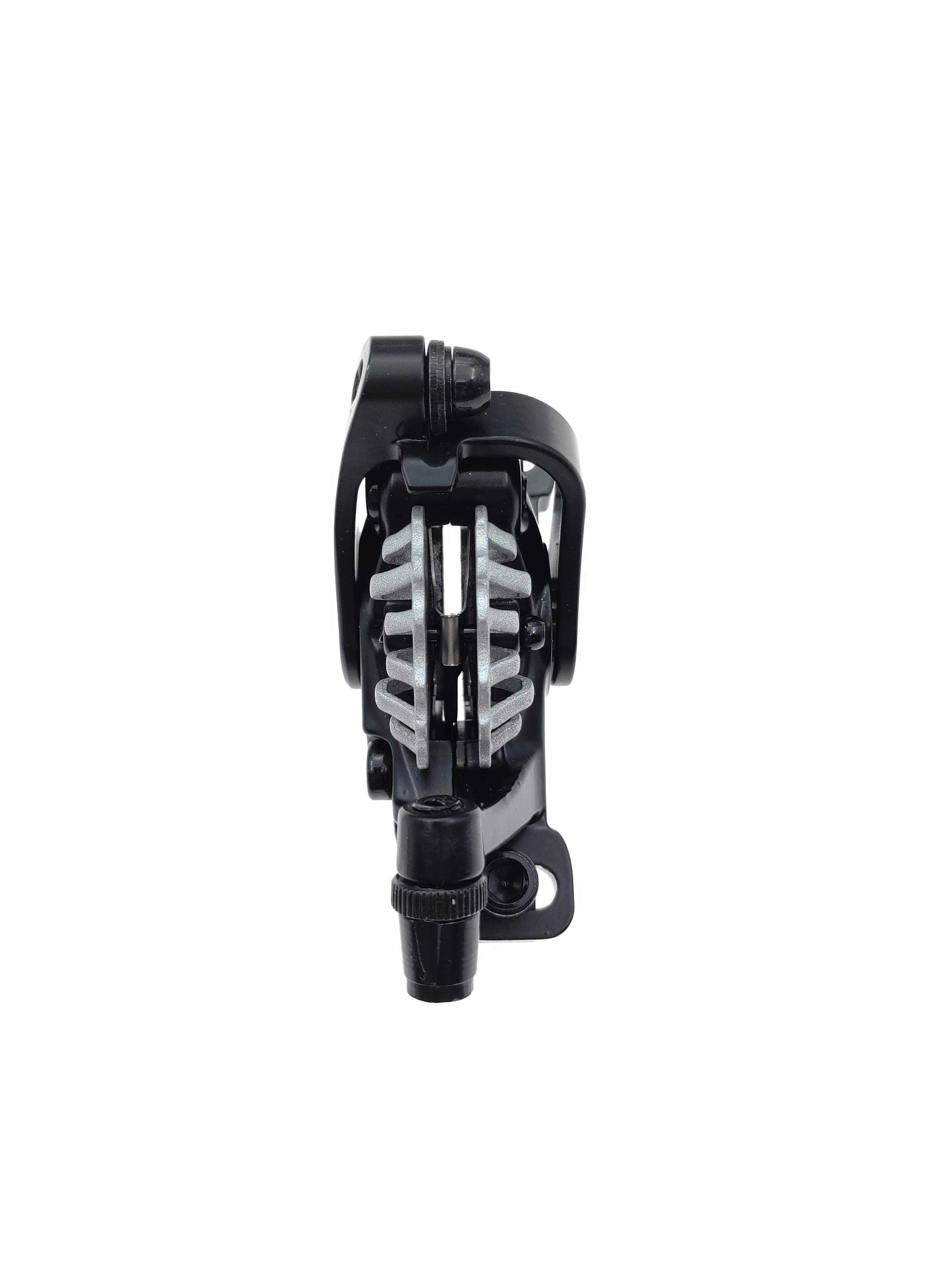 Bicycle Mechanical Disc Brake Heat Dissipation Aluminum Alloy Double Piston Caliper Electric Bicycle Bilateral Brakes