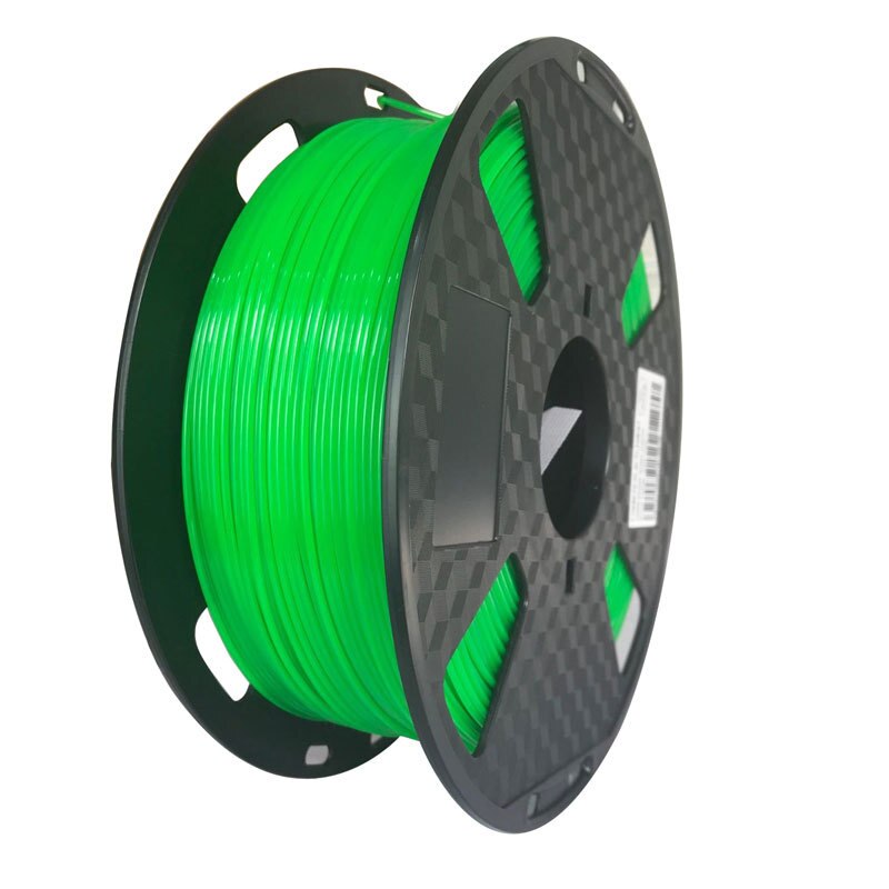 PETG-filamento de plástico para impresora 3D, materiales de impresión por sublimación, 1,75mm, 250G por rollo: Green
