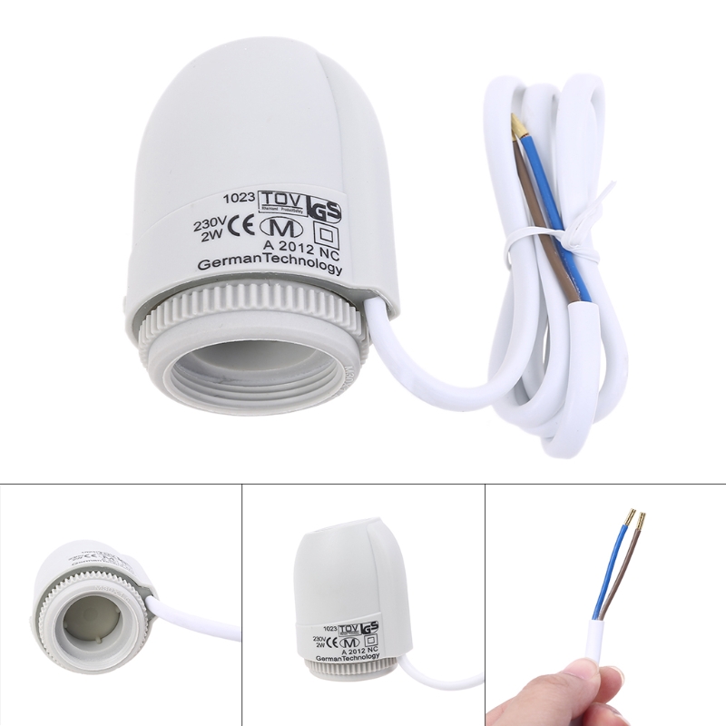 Actionneur thermique électrique m30x1, 5, 230V, normalement fermé, vanne de chauffage au sol, thermostatique