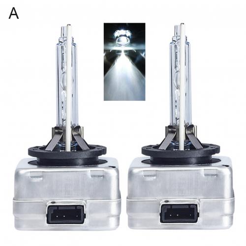 2Pcs xenon headlight bulb 12V DC 35W-HID 3800LM Special Car D3S Xenon Lamp Aviation Aluminum Light: A