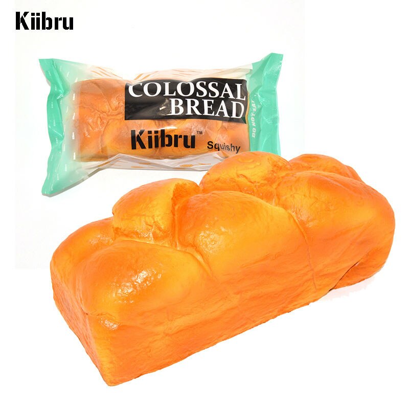 20 CM Kiibru Colossal Engels Brood Squishy Super Trage Stijgende Bakkerij Scented Originele Pakket 1 STKS