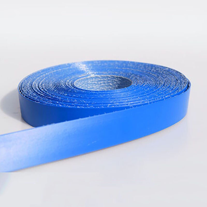 Smält pvc kantband träfaner skåp bord kantskydd självhäftande möbelskiva panel kantband 2cm kantband: Blå