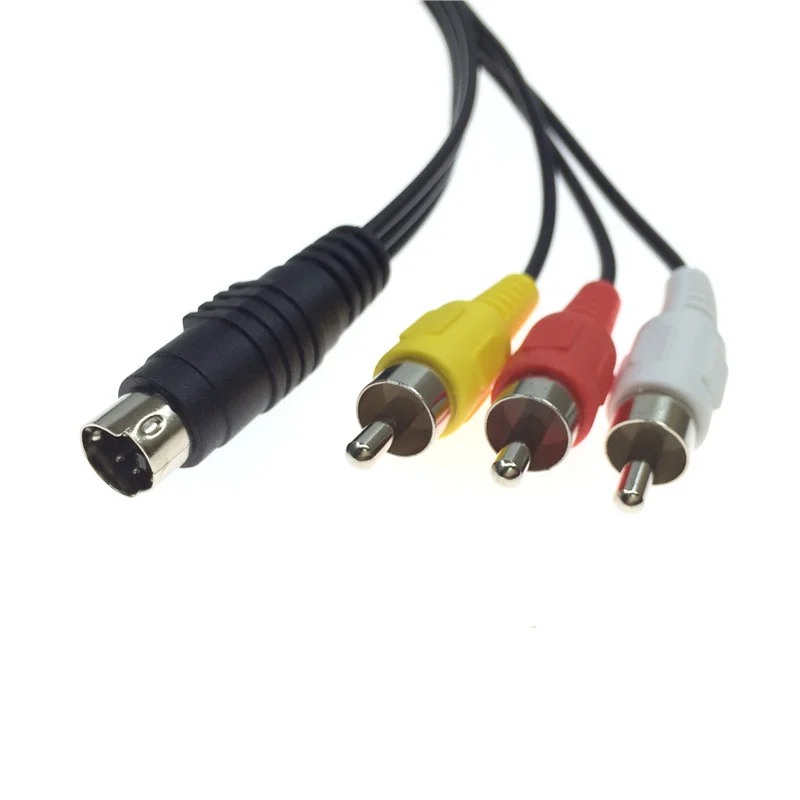 VGA Male naar S-Video 3 RCA Jack Female Composiet AV TV Out Adapter Converter Connector Videokabel Laptop PC Videokaarten