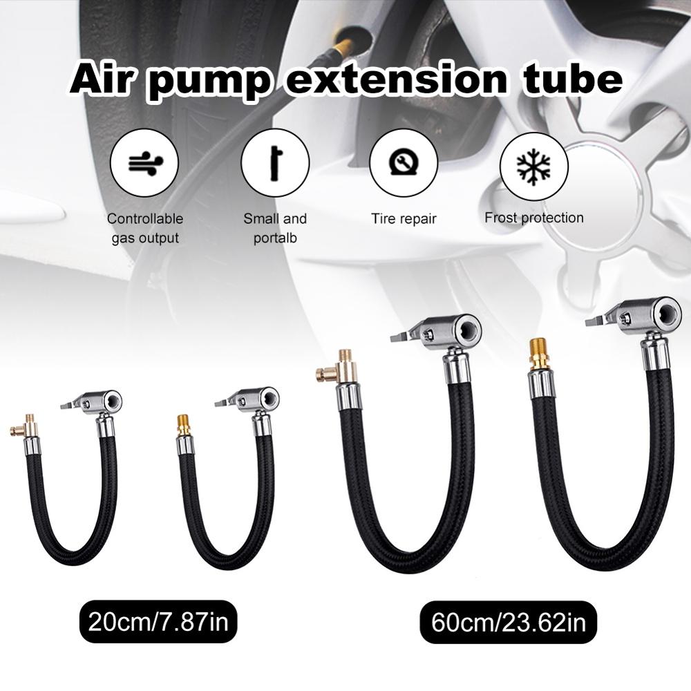 Inflatable pump extension Car pump adapter auto compressor Tyre fitting kit Air Chuck Inflator air Pump Valve Clip Clamp adapte